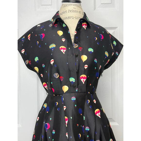 Kate Spade hot air Balloon midi dress fit & flare size 2 - Picture 9 of 10